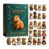 24 Days Capybara Advent Calendar Cute Capybara Christmas Ornaments Countdown Calendars Christmas Tree Pendant Surprises Gifts