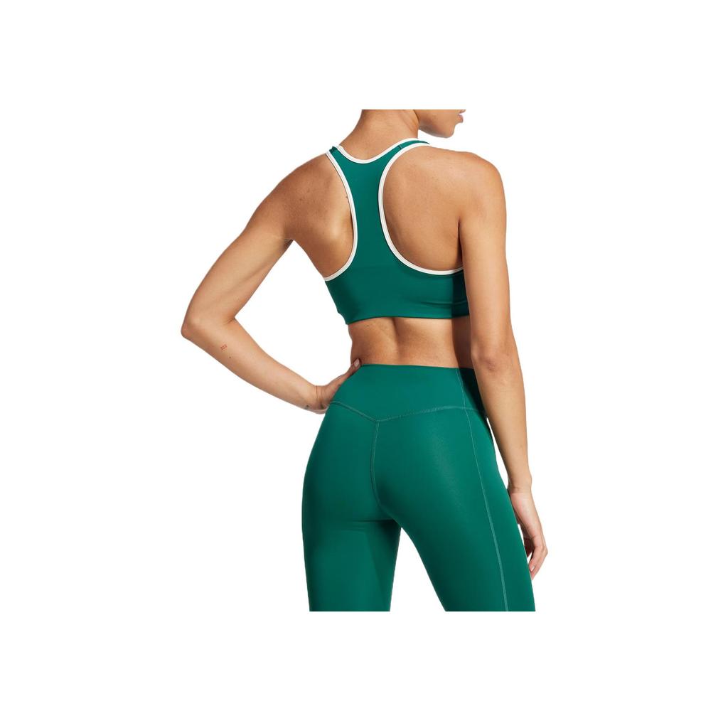 adidas Heritage Powerimpact Bequem Vielseitig Einfach Mode Sportunterwäsche Damenunterwäsche Waldgrün JG6179