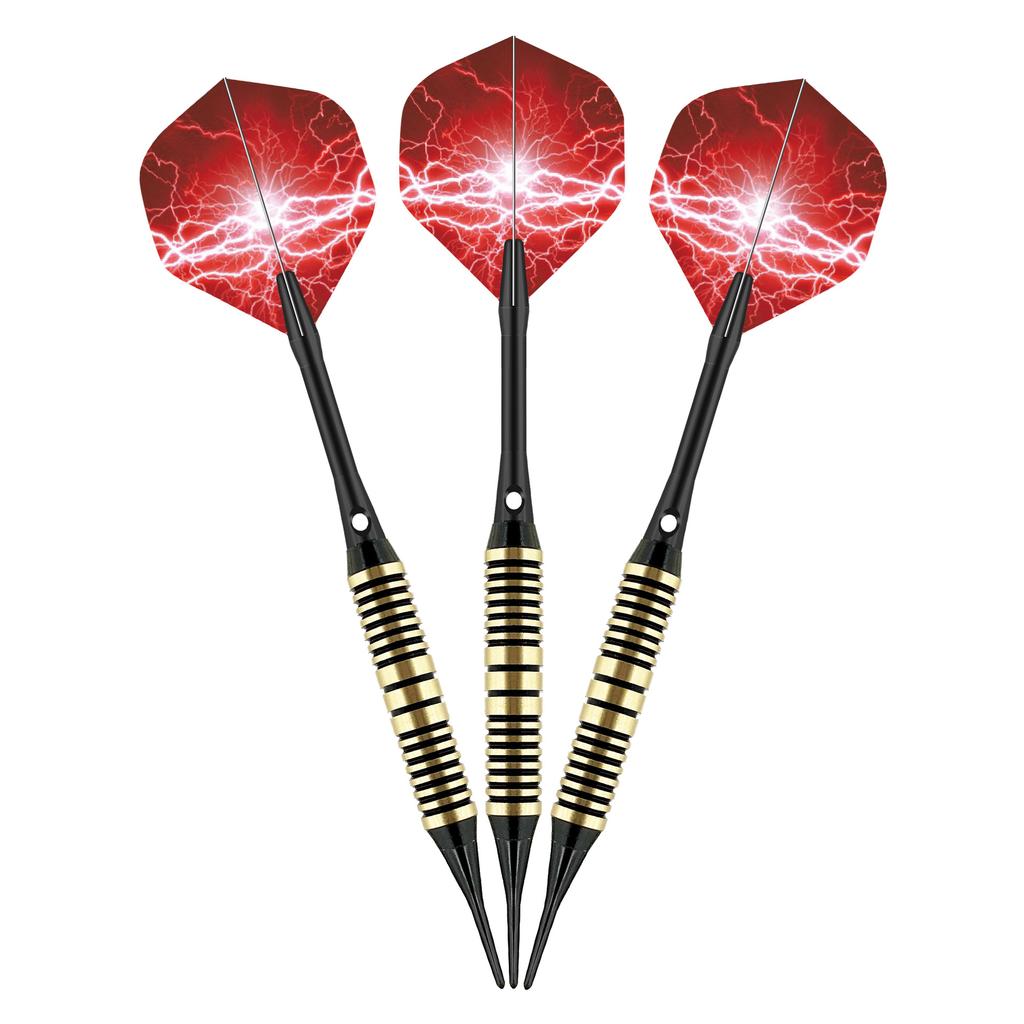 Soft Tip Darts Set Aluminum Shaft Professional Darts Plastic Tip Sets 2BA Replacement Tips