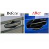 ABS Black Exterior Side Door Handle Cover Trim For Honda Civic Sedan 2022-2024