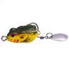8PCS 2.5cm-3.4gNew model of frog lure, shiny lure, soft frog lure, micro-frog lure, toad-shaped fishing lure