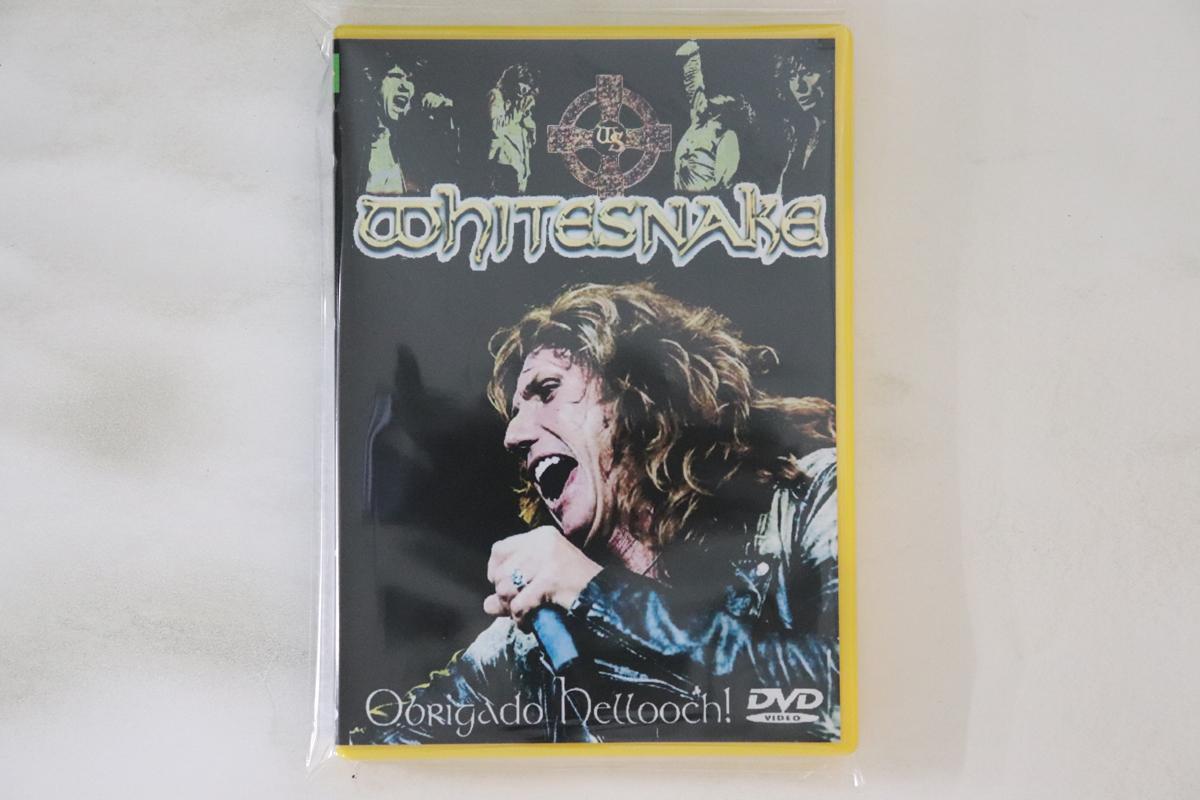 

DVD WHITESNAKE - Obrigado Hellooch ! NONE NOT ON LABEL Unknown Music Video Used