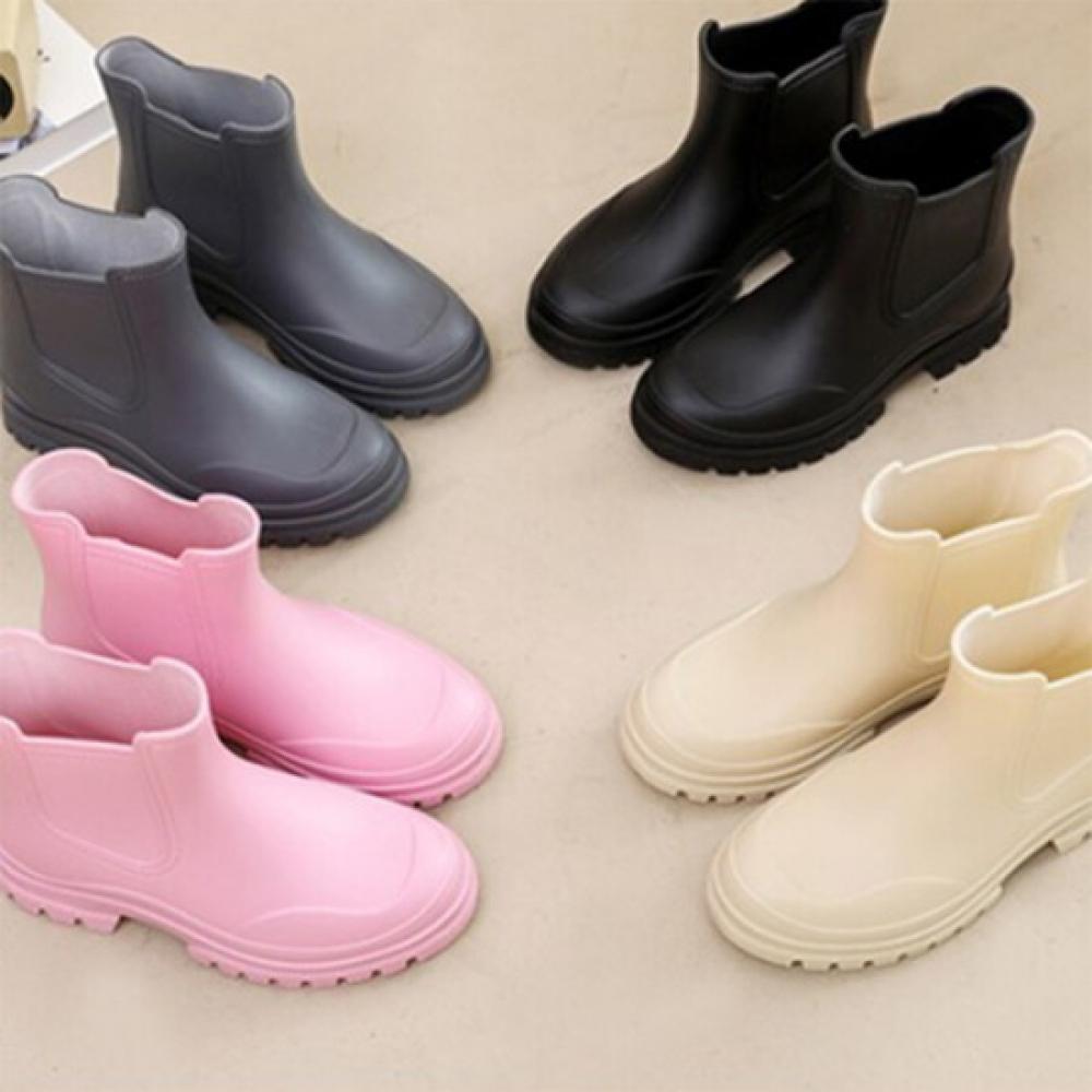 New Arrivals Open Run Women Fake Rain Boots Low