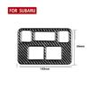 Real Carbon Fiber head light switch Cover Trim For Subaru WRX 2015-