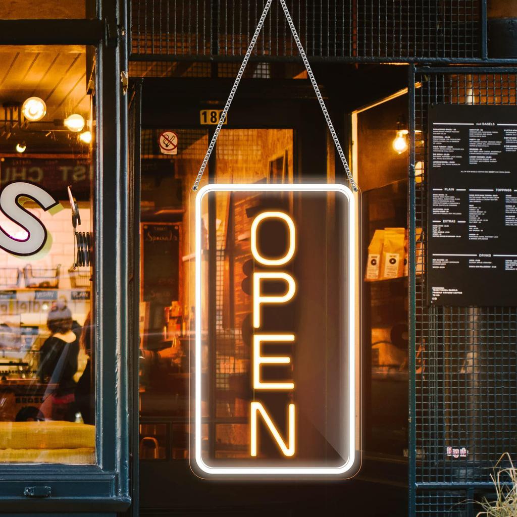 Neon Open Sign - Business Decorative LED Light