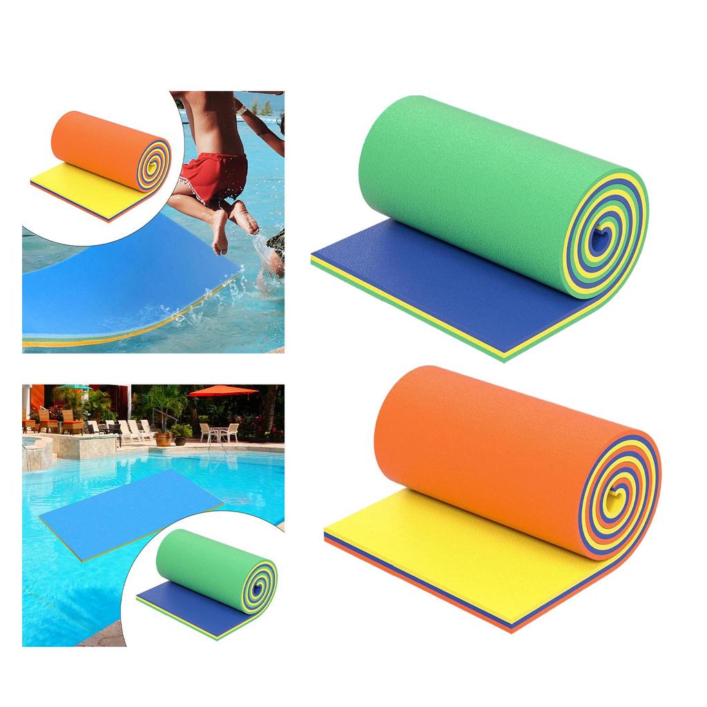 Schwimmende Wassermatte Schwimminsel Pool Tragbare Decke Pool Schwimminsel Schwimmmatratzen