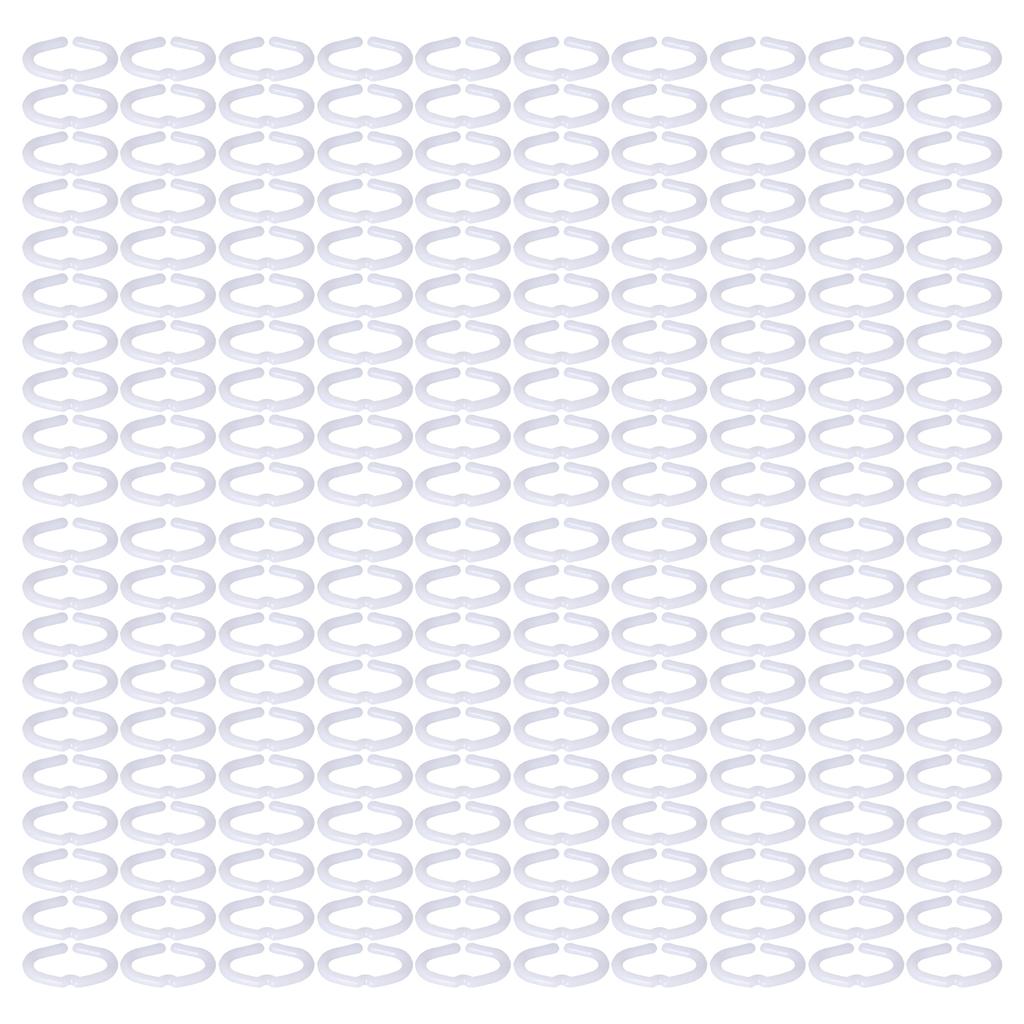 200PCS PP Plastic Chicken Beak Clasps Reusable Rooster Mouth Snap Ring Poultry Farming SuppliesS