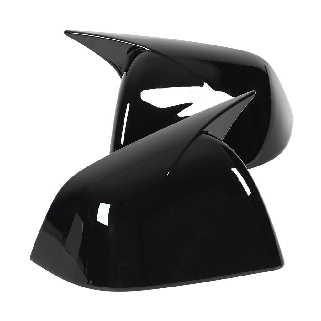 Side Rearview Mirror Cover High Glossy Door Exterior Wing Mirror   Replacement for     2020 to 2023