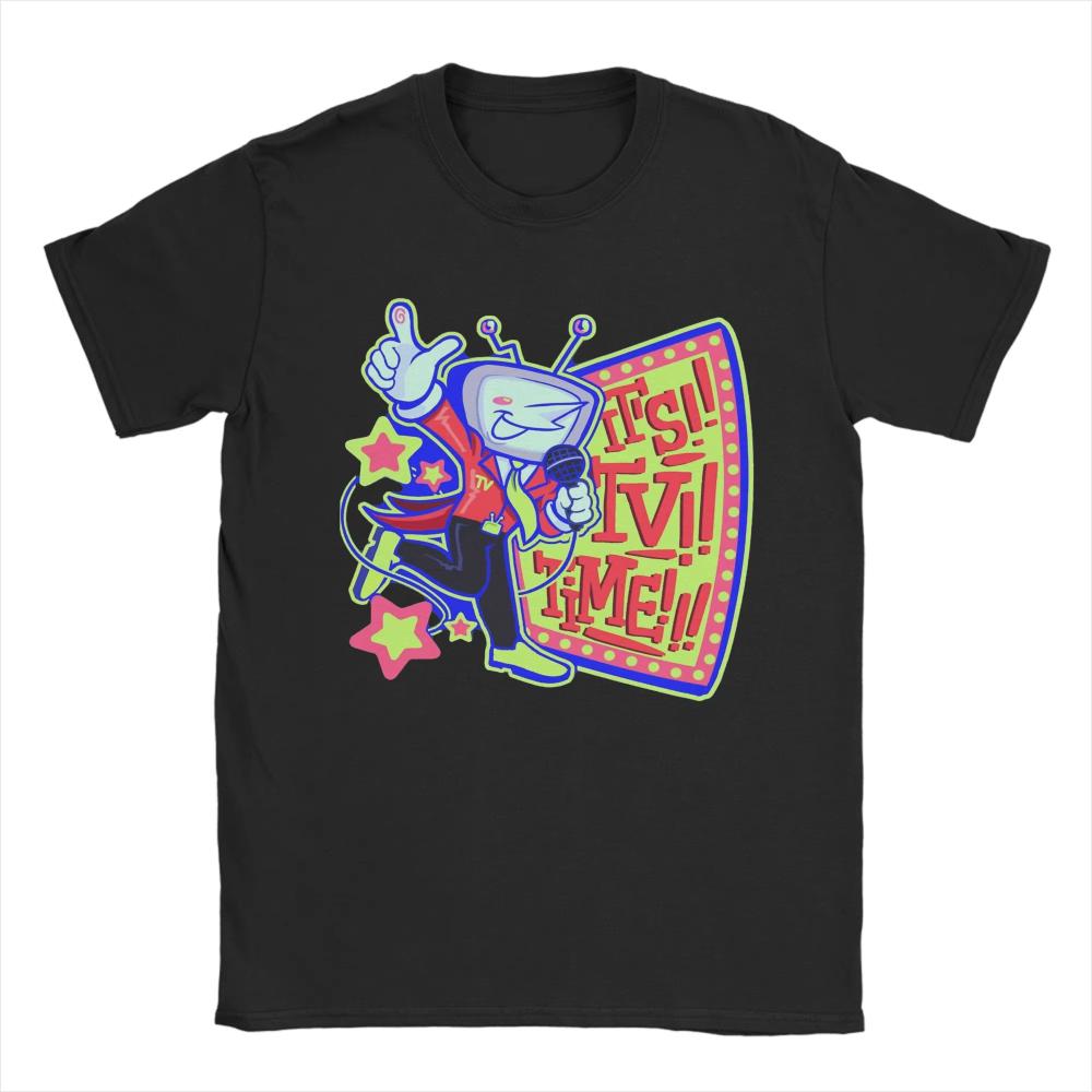 

Летняя мужская футболка Deltarune 3 Tenna It Is TV Time Женские футболки Хип-хоп Пляжные футболки Уличная одежда Свободные хлопковые топы Идея для подарка S