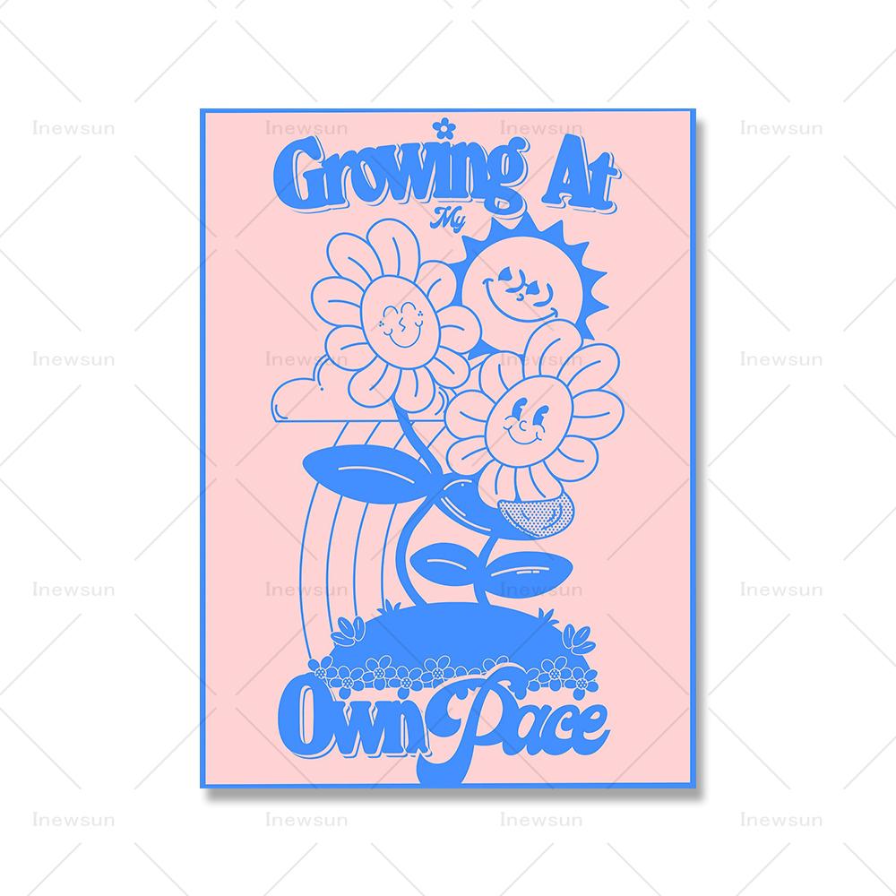 

Танцующие Веселые Фанк Диско Соул Эстетические Постеры Смайлик Ретро Цитата Принты Клетчатые 90-е Волнительные Позитив Самолюбие Настенное Искусство Картинки 21x30cm No Framed