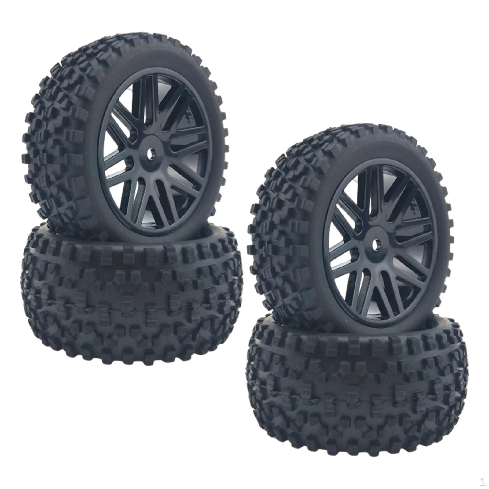 

4 автомобільні аксесуари для дистанційного керування на 12 мм з шестигранником чорний