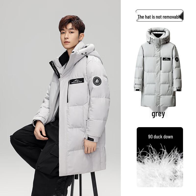 

YaYa Men s Winter Fashion Casual Hooded Down Jacket M