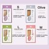 240PCS Invisible Double Eyelid Tape Sticker Long Lasting Double-Fold Self-Adhesive Lace Paste Clear Beige Big Eye Tools
