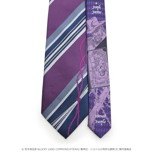Florence Spec JoJo's Bizarre Adventure Part 3 Tie Joseph JJN000005-004 Purple 1 Standard