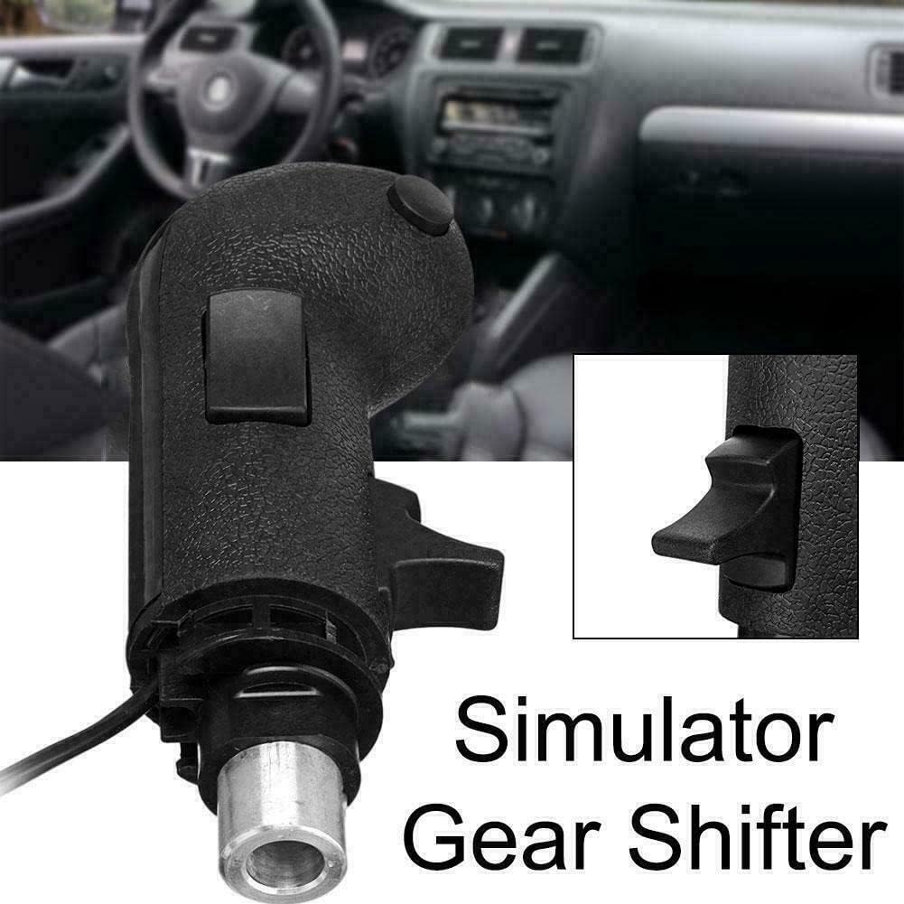 PALUMMA USB PC Gear Shift Knob for FANATEC ClubSport Shifter SQ, Modern Black ABS Plastic Gear Shift Knob (Package C)