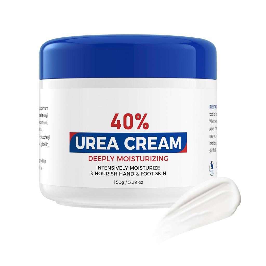 Yashenshi Urea Cream 150g Hand and Foot Moisturizing cream containing urea for cracked and Made from corn 40%, Cream. dry, feet, heels, knees, elbows,