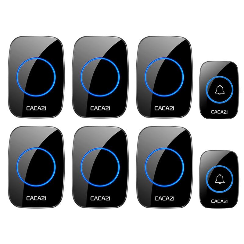Wireless Waterproof Doorbell & Elderly Pager - Battery Operated & Plug-Free