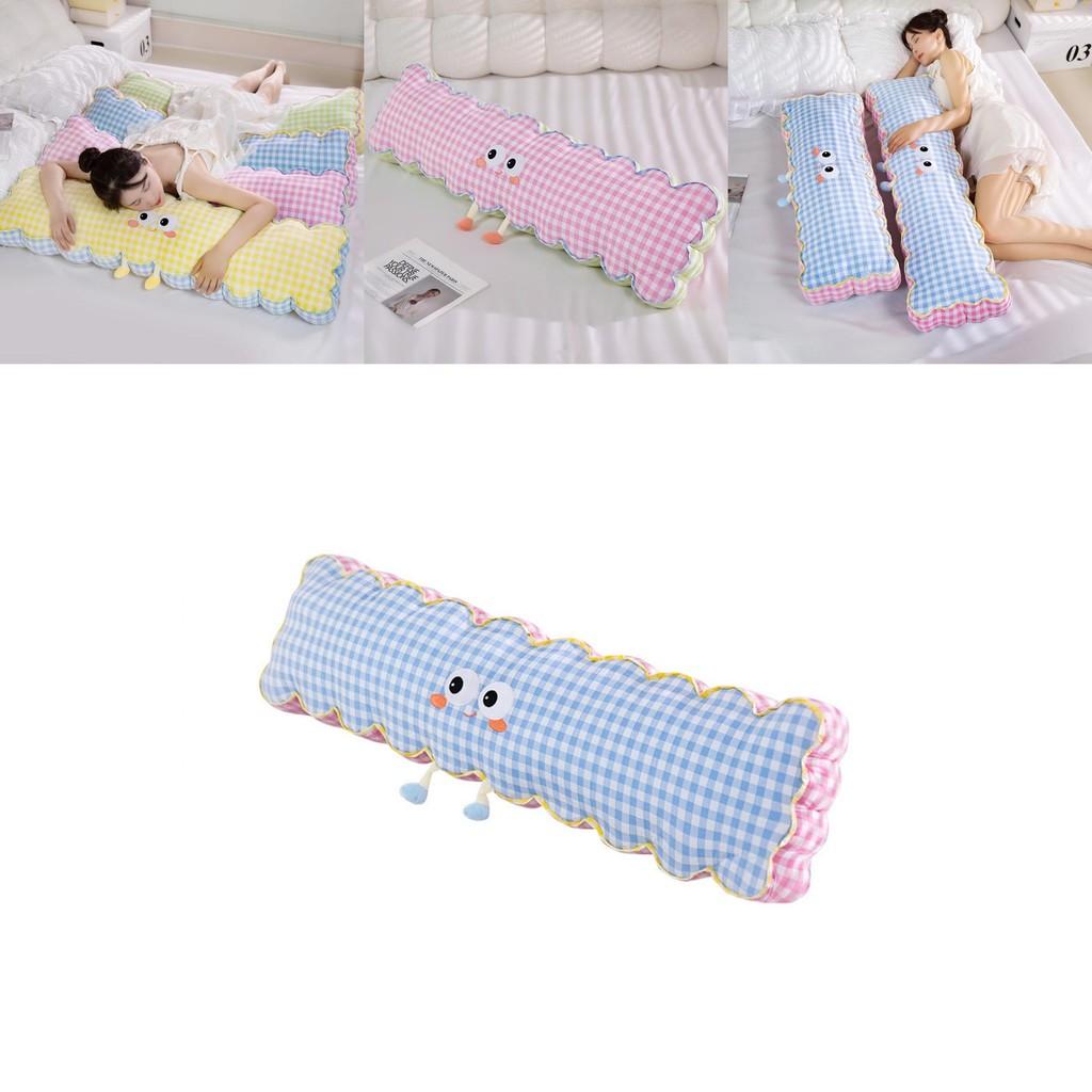 Padrão de Grade Estilo Desenho Animado Corpo de Gravidez Com Zíper Capa Lavável Para Sono Confortável