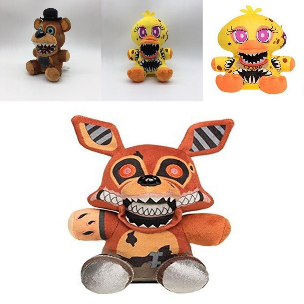 Jucărie de pluș Five Nights At Freddy's Animal moale de pluș Chica Bonny Foxy Cadou pentru copii 18cm