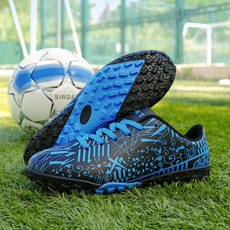 New football shoes men's long nails AG broken nails TF student practice shoes artificial grass football training spikes