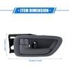 2 Pcs Automotive Interior Door Handle Compatible for Toyota Tundra DLX, Limited, SR5|6 Cyl 3.4L, 6 Cyl 4.0L, 8 Cyl 4.7L 2004-2006