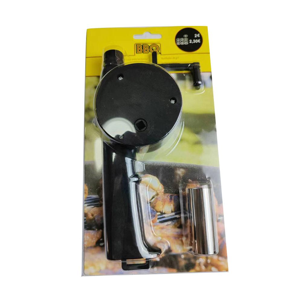 

Hand BBQ Fan Outdoor BBQ Fan Air Blower For Barbecue Picnic Manual Crank Grill BBQ Fan Fire Bellows BBQ Tools