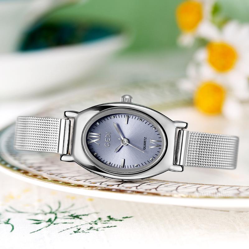 Oval High-End Women'S Watch, Small And Exquisite High-Value Guangzhou Watch, Women'S Waterproof Quartz Watch
