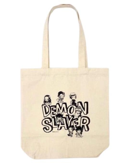 

Сумка-тоут Slayer x Real Mystery Solving Game Победите демонов, скрывающихся на ярмарке игрушек, лимитированные официальные товары Магазин демонов! белый