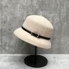 Temperament Hepburn Style Wool Bucket Hat Women'S French Elegant Retro Top Hat Xiaoxiang Style Pot Hat