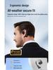 V59 Wireless In-Ear Ear-Hook Bluetooth Headset with Long Battery Life for Business, Car, and Sports Use