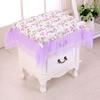 75*80cm Bedside Cabinet Tablecloth Universal Protective Towel Flower Lace Embroidery Table Cloths