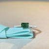 S925 Sterling Silver Emerald & Diamond Ring for Women - Simple, High-End Square Design