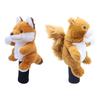 Golf Wood Headcover Cute Scratch Resistant Club Keepsake Golf Club Head Cover for Birthdays Sports Golf Courses Practice Golfer