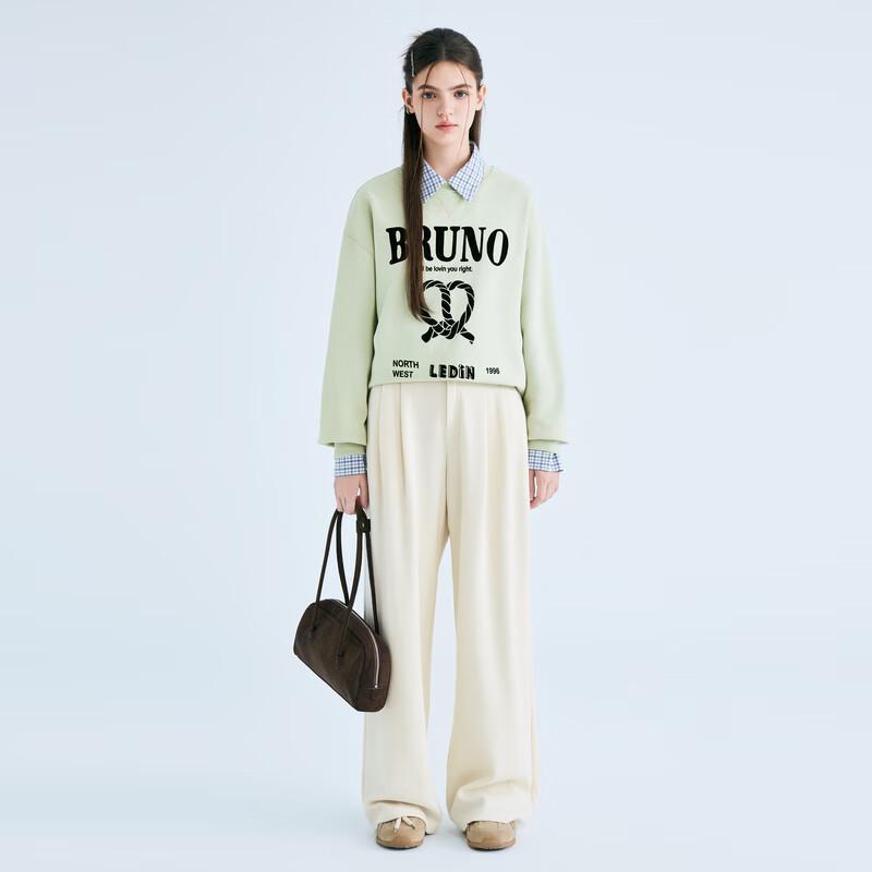 Ledin 2025 Spring Soft Wide-Leg Trousers
