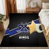 Los Angeles ice hockey  Floor Mat for Living Room, Game Rooms, Office, Bedroom, Office Floor Mat Playful Design, Christmas fan gifts