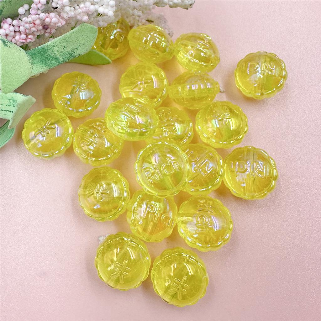 Round Acrylic Letter RICH For DIY Bracelet Necklace Jewelry Making 15.3mm Beads Love Earring Accessories 20ps DIY  Accessories