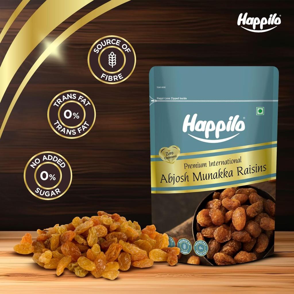 Изюм (200 г), Premium International Abjosh Munakka Raisins,  Happilo
