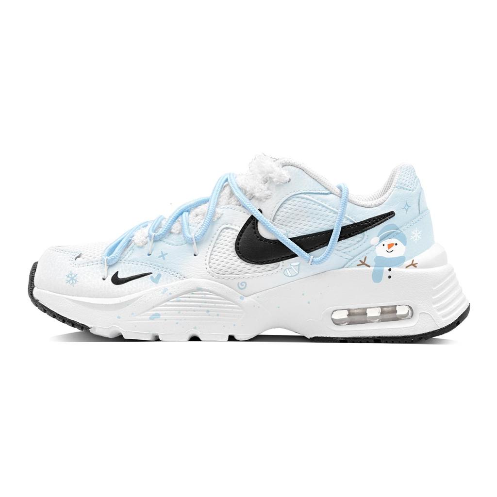 Nike Air Max Fusion Slip Resistant Abrasion Resistant Slip Resistant Abrasion Resistant Low top Running Shoes Women's CJ1671-100(Team88-S-BOX)