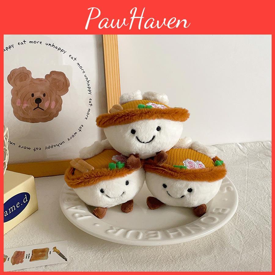 Soft Egg Noodle Plush Doll For Childrens Bag Charm And Souvenir Gift