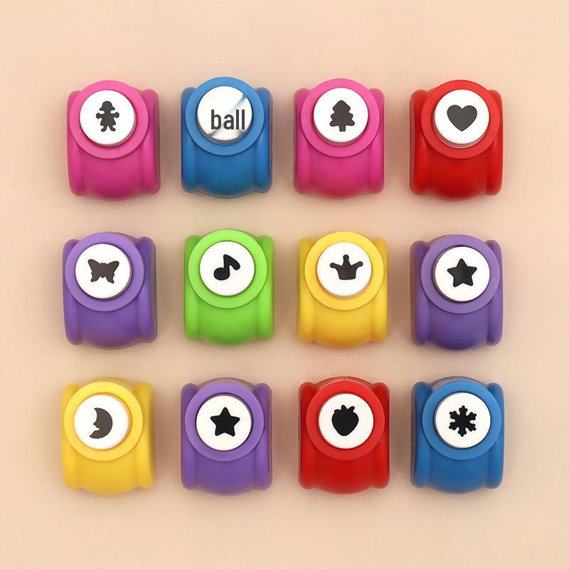 Novelty Puncher for DIY Photo Albums - Handmade Children's Embosser & Creative Student Stationery
