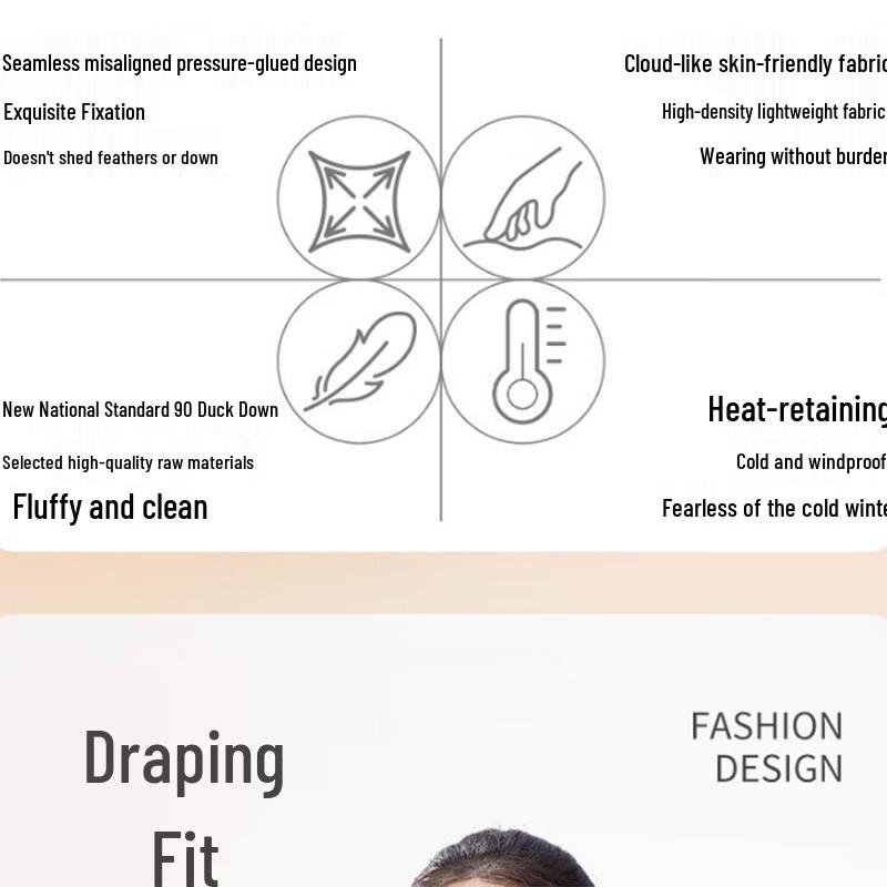 Hengyuanxiang Women's Winter Down Jacket