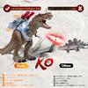 Robot Dinosaur Toy - Walking, Roaring, Lighting, and Splashing! Rampage T-Rex Robot Multi-Function Battle Action Figure for Boys