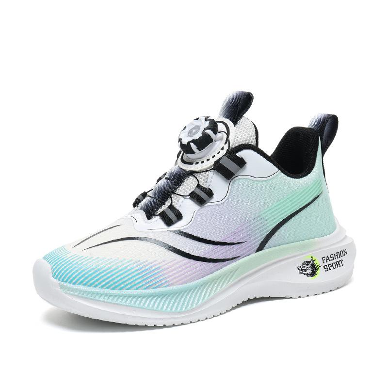 Boys and girls 2025 autumn and winter new children's basketball shoes medium and large children's mesh primary school students running non-slip sports
