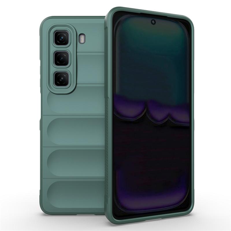 For Infinix Hot 50 50i 4G Case Square Silicon TPU Phone Cases for Infinix Hot50 Hot50pro 4G Soft Bumper Back Cover Fundas