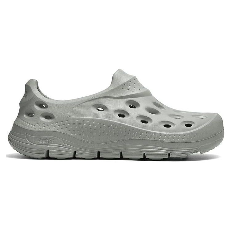 Skechers Confortables Absorbant les chocs Durables Pour le trajet Quotidien Décontractés Respirants Sabots Sabots Homme Vert Olive 243240-OLV