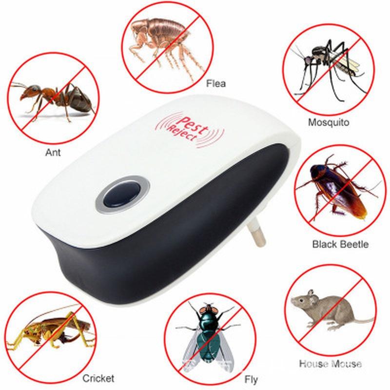 Multi-use Electronic Ultrasonic Pest Repeller Mosquito Killer Cockroach Mosquito Insect Mice Rodent