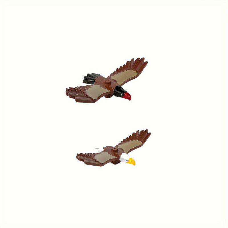 

2 шт. Модель животного Строительные блоки Кирпичные игрушки Крокодил Модель животного MOC Развивающие блоки Игрушки для детей Детские игрушки