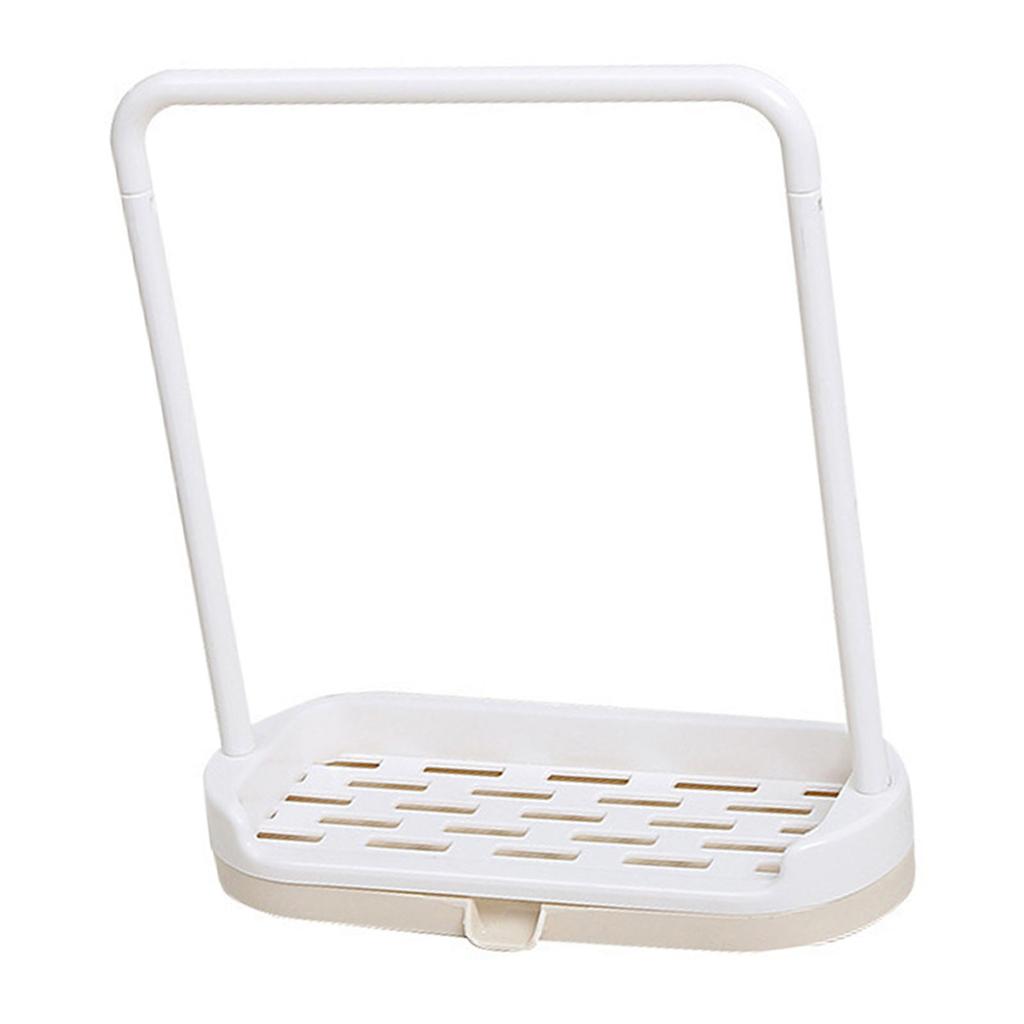 Küchenspüle Schwammhalter Mehrzweck Küchenlappenständer Schwammhalter mit Spültuch-Trockenständer für Küchenarbeitsplatte