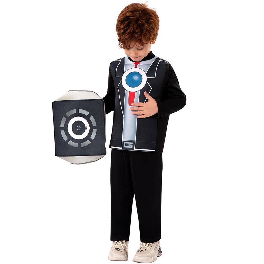 Kind TV Spreker Man Cosplay Kostuum Jumpsuit Halloween Verkleed Titan Skibidi Toilet Kostuum voor Kinderen