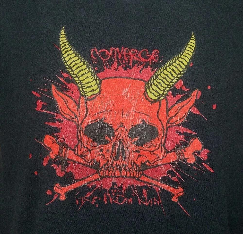 VTG CONVERGE Band T-shirt Cotton For men Women S-4XL Unisex T-Shirt XL
